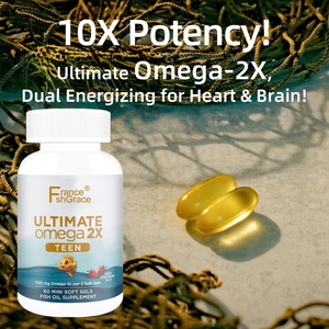 น้ำมันปลาสกัดสูตรเฉพาะ 1120 มก. 60 แคปซูลนิ่ม บำรุงสุขภาพหัวใจสำหรับผู้ชายและผู้หญิง น้ำมันปลาแบบซอฟต์เจล - Product Image 2