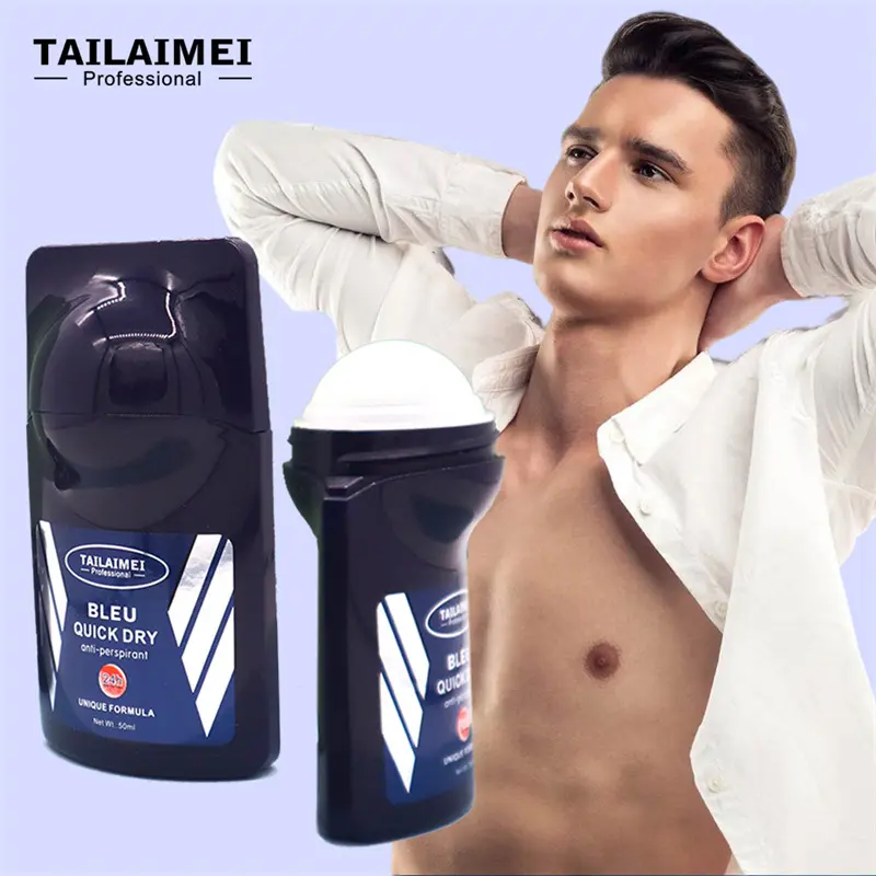 Private Label Tailaimei Unisex Snel Droog Langdurige Anti-Transpirant Rol Op Lichaam Deodorant Stick