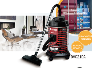 Nouvel <span class=keywords><strong>aspirateur</strong></span> domestique électrique Rimoo 21L 1600W, robuste, de type tambour cylindrique, pour cendres, PRÊT À EXPÉDIER, <span class=keywords><strong>aspirateur</strong></span> à moteur - Product Image 3