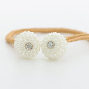 Attaches de rideaux, accessoires de décoration intérieure, supports de rideaux sphériques, attaches de rideaux magnétiques en perles, attaches de rideaux à boule magnétique - Product Image 5