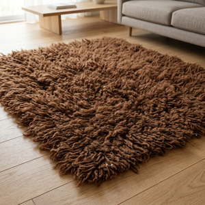 Flokati Wool Rugs Premium Handmade Soft Thick Shaggy Area Rugs Traditional Decorative Floor Carpets From Indian Supplier - Product Image 2