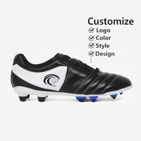 Fournisseur de chaussures de football professionnel SG à cheville haute personnalisées à prix réduit crampons de football pour gazon et hommes