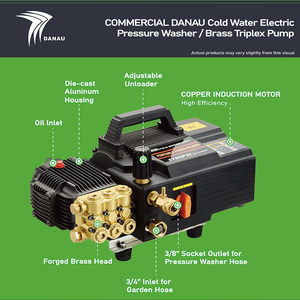 <span class=keywords><strong>Idropulitrice</strong></span> a pressione Triplex DANAU 2170psi 150bar 2.2kw 220V/50HZ <span class=keywords><strong>idropulitrice</strong></span> ad acqua portatile - Product Image 4