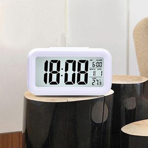 Hot Selling Fast Delivery <strong>LCD</strong> Back Light <strong>Clock</strong> Digital Desk &amp; Table <strong>Alarm</strong> <strong>Clock</strong> for Bedroom - Product Image 3