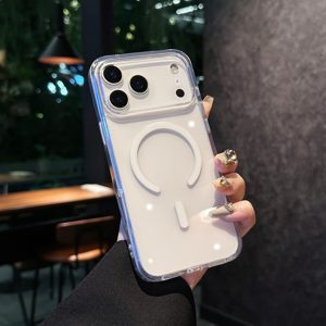 Không Dây Sạc Từ Trong Suốt TPU + Acrylic Chống Sốc Trường Hợp Đối Với Cho S17 Pro Max S17 Không Khí S17 S16 Điện Thoại Di Động - Product Image 6