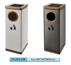 Luxurious Hotel High Quality Cooper Trash Bin Copper Color For 5 Star Hotel