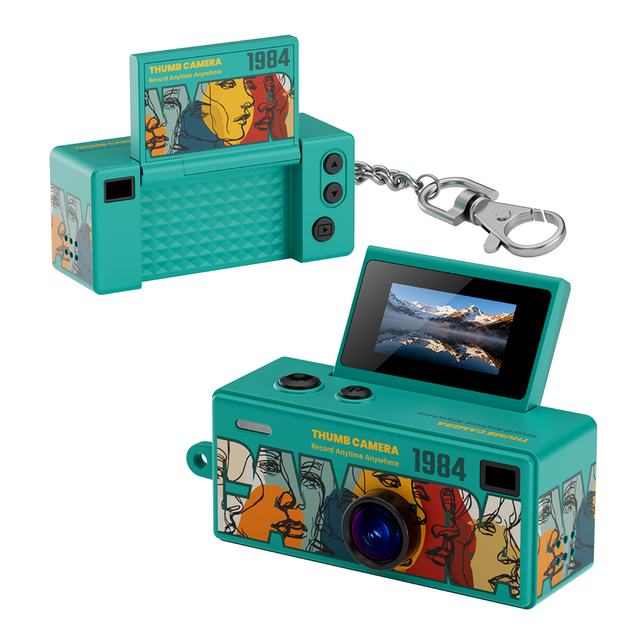 Portable Pocket Size Video Recorder Kids Toy Type-C Charging Support 32GB TF Card Mini DV Camara Digital Thumb Camera