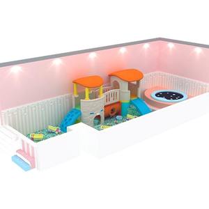 Équipement de terrain de jeux intérieur commercial de haute qualité, personnalisé sur le thème rose, pour enfants et aire de jeux pour enfants. - Product Image 4