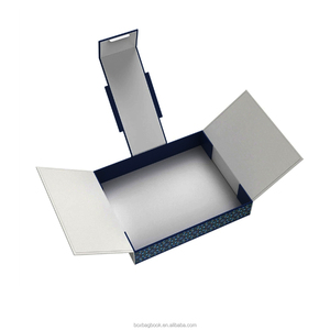 Caja de regalo plegable en forma de Casa plegable con ventana transparente caja de cartón plegable tamaño personalizado negro rojo <span class=keywords><strong>naranja</strong></span> blanco amarillo azul - Product Image 5