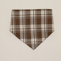 Écharpe de foulard pour chiot ajustable Bandana accessoire pour chats et chiens saison d'hiver écharpe pour chien personnalisée