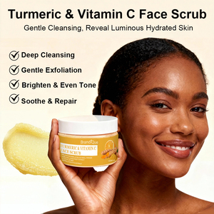 <span class=keywords><strong>Gommage</strong></span> <span class=keywords><strong>Visage</strong></span> à Marque Privée Améliore la Rugosité et la Matité Curcuma Exfoliation Douce <span class=keywords><strong>Gommage</strong></span> Exfoliant <span class=keywords><strong>Visage</strong></span> - Product Image 4