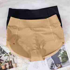 Faja de nivel firme moldeadora de cintura Natural simulada de melocotón hermoso para mujer con pantalones de cojín transpirables de talla grande al por mayor - Product Image 2