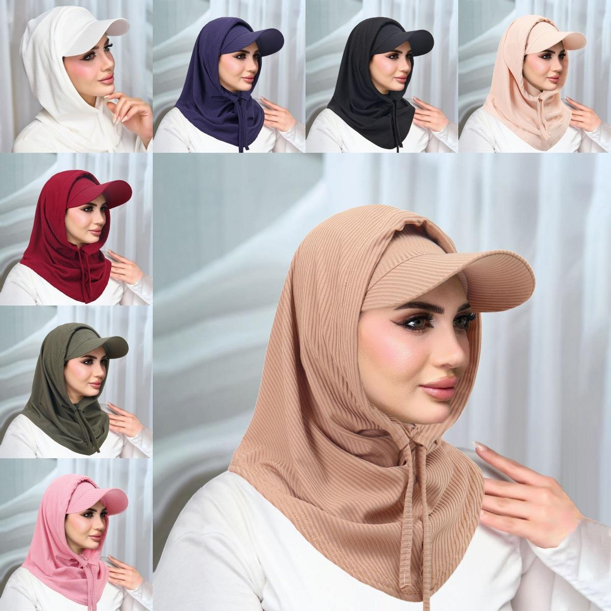 unique hijab style