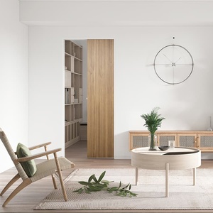 Kits de cadre de <span class=keywords><strong>porte</strong></span> de poche sur rail en aluminium avec clous en bois enveloppés d'acier pour mur de 2x4 - Product Image 2