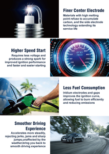 Bujía de alto rendimiento al por mayor barata 22401-ED816 para <span class=keywords><strong>NISSAN</strong></span> Mazda Mercedes-Benz - Product Image 4