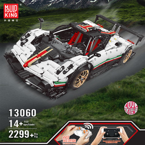 Mould King 13060 2299PCS Série de voitures Blocs de construction de voiture de sport statique R <span class=keywords><strong>ZondaR</strong></span> Modèle de jouet éducatif technique Cadeau de festival - Product Image 2
