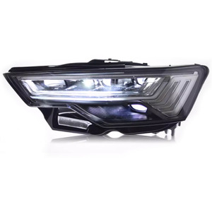 Đèn pha phù hợp với Audi A6 2019-2023 A6 C8, đèn pha LED, đèn chạy ban ngày (DRL), xi nhan động, đèn pha chiếu xa chiếu gần, phụ kiện ô tô - Product Image 4
