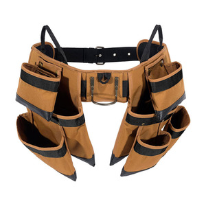 Équipement d'électricien multifonctionnel: <span class=keywords><strong>sac</strong></span> à bretelles combiné en toile épaisse robuste, résistant à l'usure et aux épaules. - Product Image 1