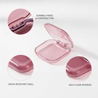 Boîte de rangement portable multifonction en PC de qualité alimentaire pour appareils dentaires, directement de l'usine, pour usage domestique et orthodontique