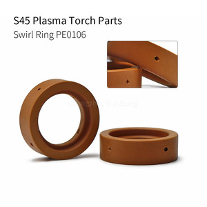 S45 Swirl Rings PE0106 Difusor de gas Material de cobre Herramientas de corte por plasma para corte de soldadura y suministros de soldadura - Product Image 3