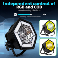 Projecteur LED 300W DMX512 TOPGLPCOB200, éclairage de scène pour studio TV, scène, événement
