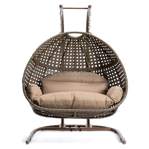파티오 스윙 의자 교수형 계란 의자 야외 실내 방 해먹 등나무 그네 의자 스탠드