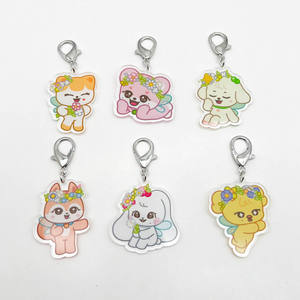 KPOP Idol IVE MINIVE Plastic Charms Llavero Acrílico Llavero - Product Image 1