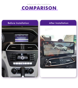 12.8 inch <span class=keywords><strong>Android</strong></span> 13 đài phát thanh xe cho Mercedes Benz C Class w204 x253 2007-2014 GPS navigation Carplay Wifi đa phương tiện - Product Image 2
