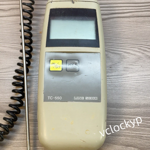 Line Seiki Model TC-550 Digital <b>Thermometer</b> Used - Product Image 1