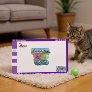 Giocattolo per Gatti in Plastica a Forma di Palla per Divertimento ed Esercizio Felino - Product Image 2