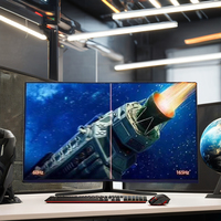 Monitor Gaming Layar Lebar Redmi X27G 165HZ Refresh Rate 1MS Response Time Fitur HDR dengan Speaker Terintegrasi Warna Merah