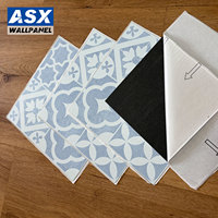 Carreaux muraux autocollants modernes 15x15, autocollants pour carreaux imperméables et résistants aux rayures, panneaux muraux LVT pour cuisine et salle de bain