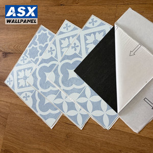Peel and Stick Wall <strong>Tile</strong> Modern 15x15 <strong>Tile</strong> <strong>Sticker</strong> Waterproof Scratch Resistant Lvt Stick Wall Panel for Kitchen <strong>Bathroom</strong> - Product Image 1