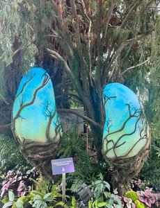 2 mètres de lumières décoratives motif haricot IP65 pour la décoration des parcs et l'éclairage paysager des festivals - Product Image 1