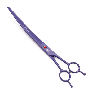Mor ejderha 9 için "japonya paslanmaz çelik köpek bakım makas kıvrım-up makaslar Pet makas ile kavisli makas Z4005 - Product Image 3