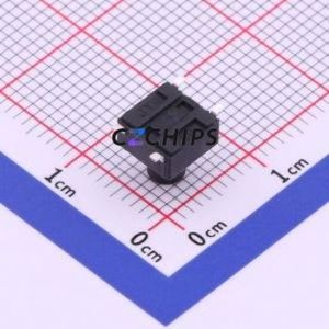 UK-B0228-G7-250 Tactile Switch SMD-4P,6x6mm Switch Single Pole Single Throw Round Button 2.5N Vertical Mount - Product Image 2