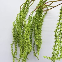 Décoration de printemps, fleurs artificielles Setaria Viridis pour la décoration de la maison