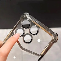 Étui de protection antichoc en TPU souple électroplaqué pour téléphone portable Oppo Reno 16 Pro 2026