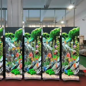 Stand Poster P2 P2.5 P1.5 Full Color Waterproof Advertisement Outdoor Indoor Video <b>Wall</b> Led <b>Screen</b> Display LED foldable Poster - Product Image 5