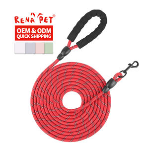 Venta al por mayor de logotipo personalizado al aire libre Nylon mascota cuerda Correa perro - Product Image 6