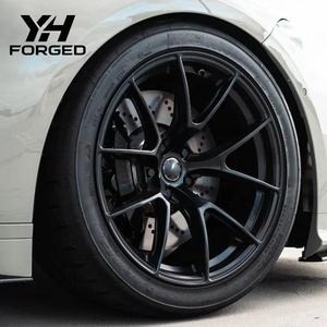 Rines Forjados Personalizados VS-5RS en Negro Satinado/Mate de 17-23 Pulgadas, Modelo VS5RS para BMW M2 M3 M4 M5 <span class=keywords><strong>Audi</strong></span> <span class=keywords><strong>A3</strong></span> A4 Q3 SQ5 S5 RS5 RS6 Mercedes Lexus - Product Image 1