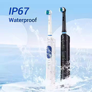 แปรงสีฟันไฟฟ้าแบบหมุนได้ IPX7 กันน้ำ ขนแปรงนุ่ม ชาร์จซ้ำได้ สำหรับผู้ใหญ่ ชาร์จผ่านพอร์ต Type-C ความถี่การสั่นสะเทือน 7000Hz แบตเตอรี่ใช้งานได้นาน 30 วัน - Product Image 3