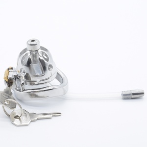 Juguetes Sexuales Pequeños FRRK, Jaula de Castidad Masculina de Acero Inoxidable, Candado de Bondage BDSM, Jaula Pequeña para Pene, Jaula Sexual BDSM Pequeña para Hombres - Product Image 5