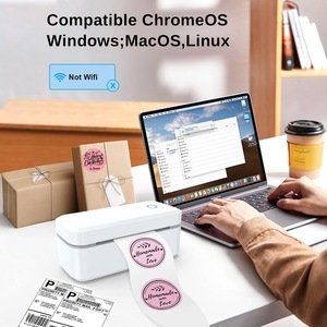 Thermal Label <b>Printer</b> 58mm Portable Mini <b>Printer</b> For Text Printing With Rechargeable Battery - Product Image 3