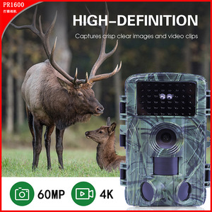 4K 30 Fps Caméra infrarouge sans fil de la faune 60MP Outdoor Wifi Picture Trap CMOS Sensor Element for Hunting Trail Supports SD - Product Image 2