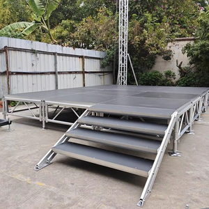 Hot Bán 1.22M X 1.22M Có Thể Điều Chỉnh Khiêu Vũ Ngoài Trời Buổi Hòa Nhạc Di Động Xách Tay Nhôm Tổ Chức Sự Kiện Nền Tảng Sân Khấu - Product Image 1