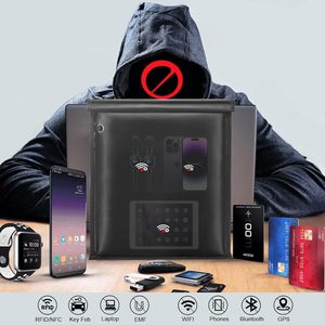 EMP RFID 5 gói Faraday tín hiệu chặn che chắn Túi pouch chống hack cho máy tính xách tay máy tính bảng 5 gam điện thoại chìa khóa xe nước cháy bằng chứng - Product Image 5