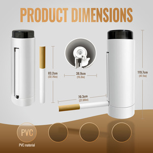 Estuche para Cigarrillos Novedoso y Creativo de un Solo Toque |   Delgado, Portátil, Higiénico y a Prueba de Polvo |   Dispensador de Cigarrillos Resistente |   Venta al por Mayor a Granel - Product Image 4