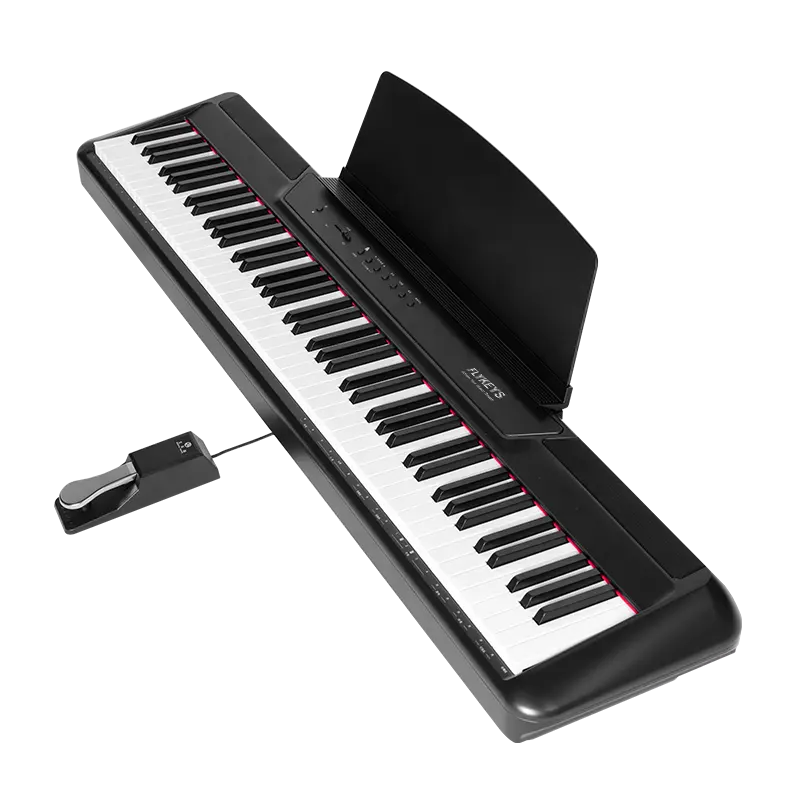 Flykeys Midi 88 Keys Portable Digital Electronic Piano stage keyboard musical instruments upright piano FP6