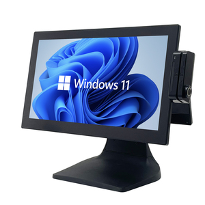 Terminal de paiement tactile double écran 15,6 pouces pour caisse enregistreuse, équipement financier pour supermarché - Product Image 1